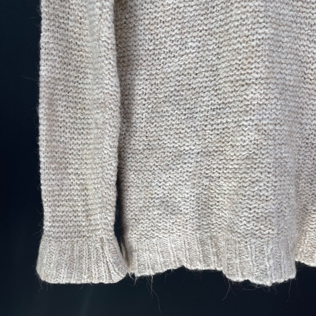 ZARA Sweater Beige Talle M