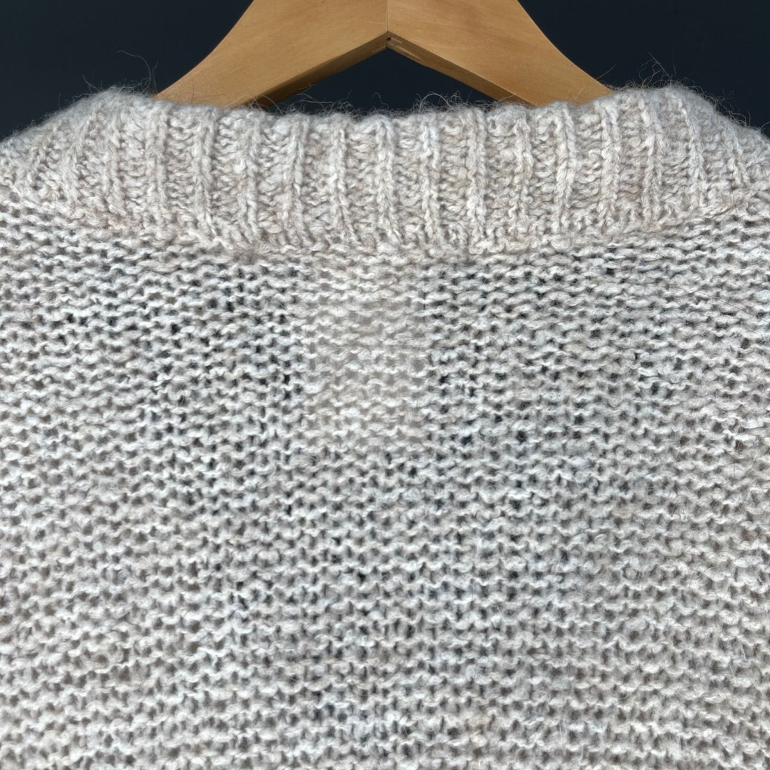 ZARA Sweater Beige Talle M