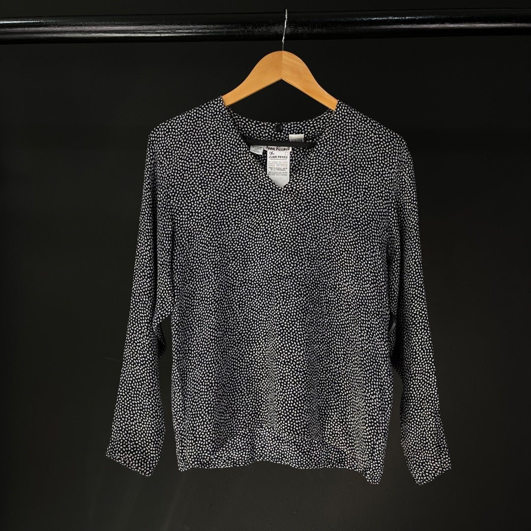 ANNE KLEIN Blusa Varios  Estampado Talle 10