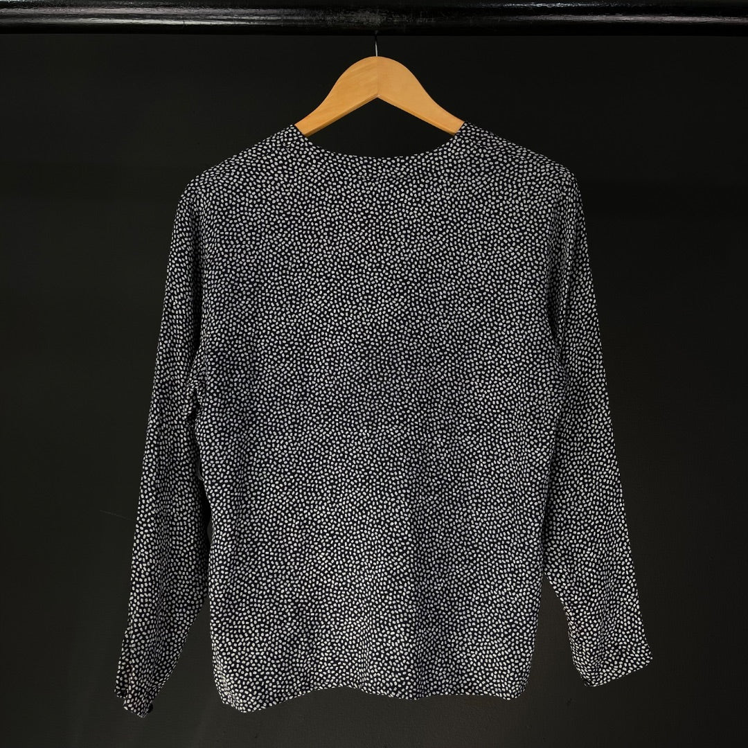 ANNE KLEIN Blusa Varios  Estampado Talle 10