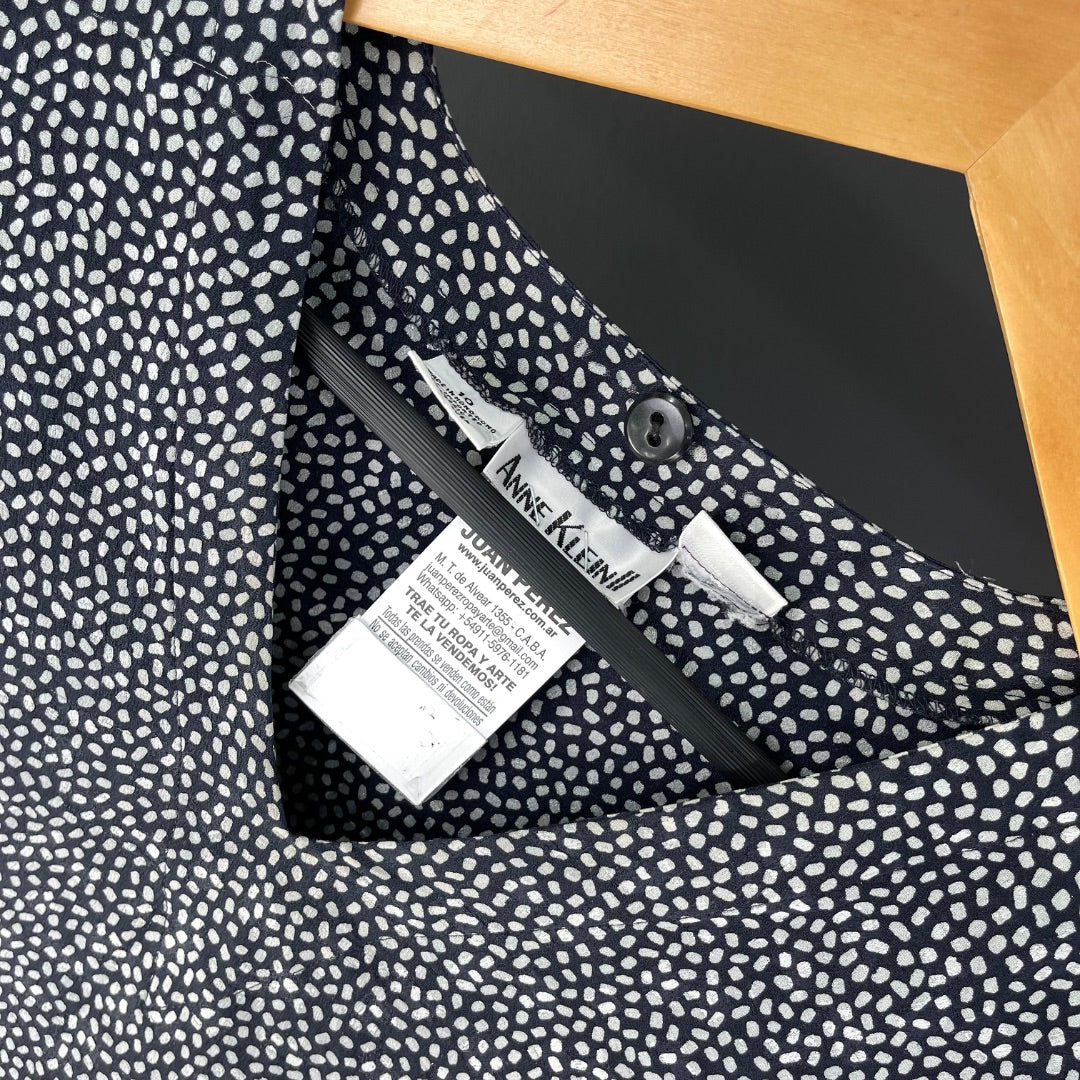ANNE KLEIN Blusa Varios  Estampado Talle 10