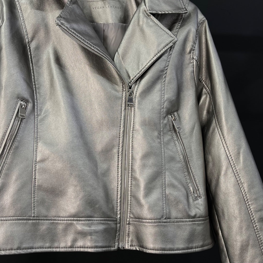 PORTSAID Campera Plateado Talle XL