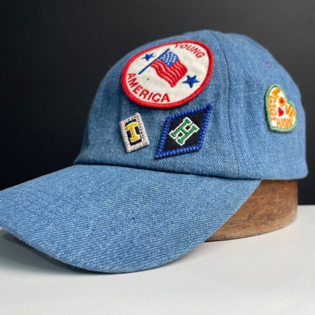 TOMMY HILFIGER Gorra Celeste Talle Unico