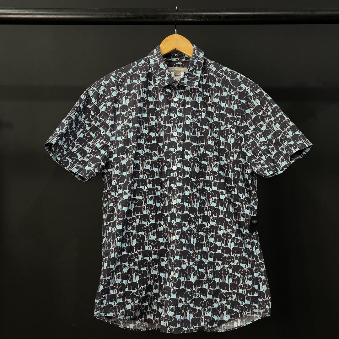JIM THOMPSON Camisa Manga Corta Varios  Estampado Talle L