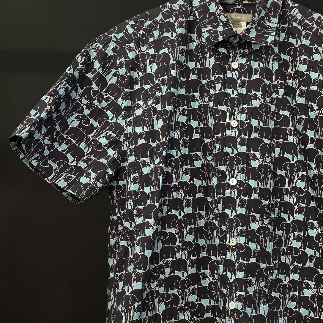 JIM THOMPSON Camisa Manga Corta Varios  Estampado Talle L