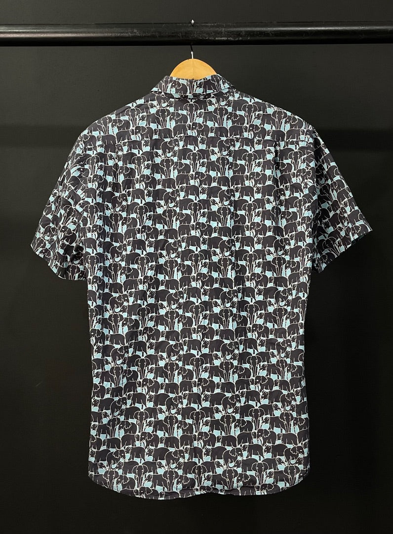 JIM THOMPSON Camisa Manga Corta Varios  Estampado Talle L