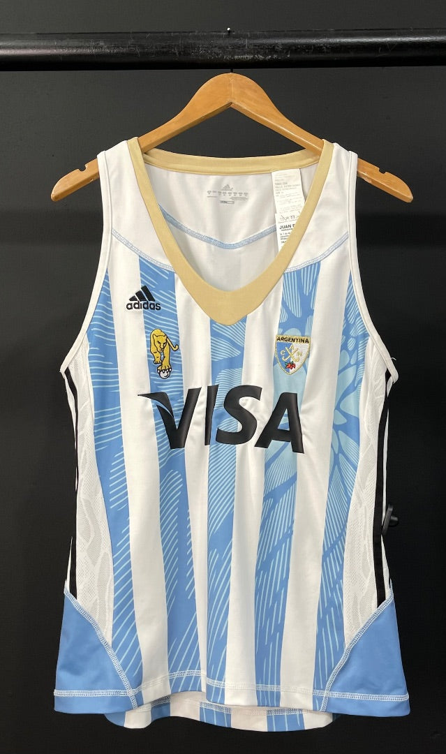 ADIDAS Remera Deportiva Celeste Talle XL