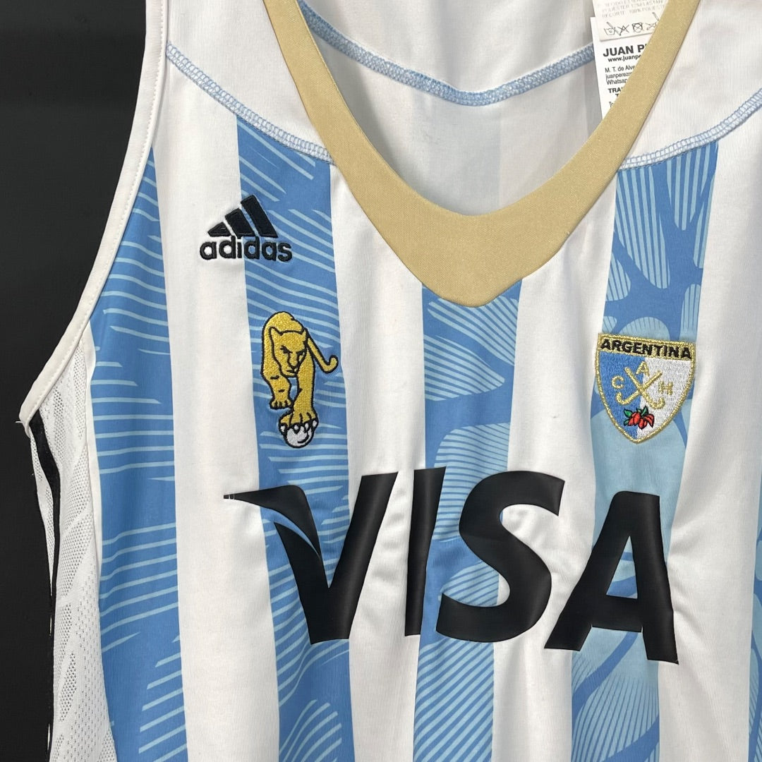 ADIDAS Remera Deportiva Celeste Talle XL