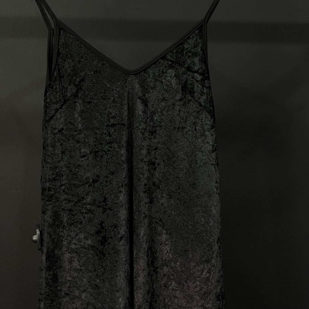 AY NOT DEAD Vestido Sin Manga Negro Talle S