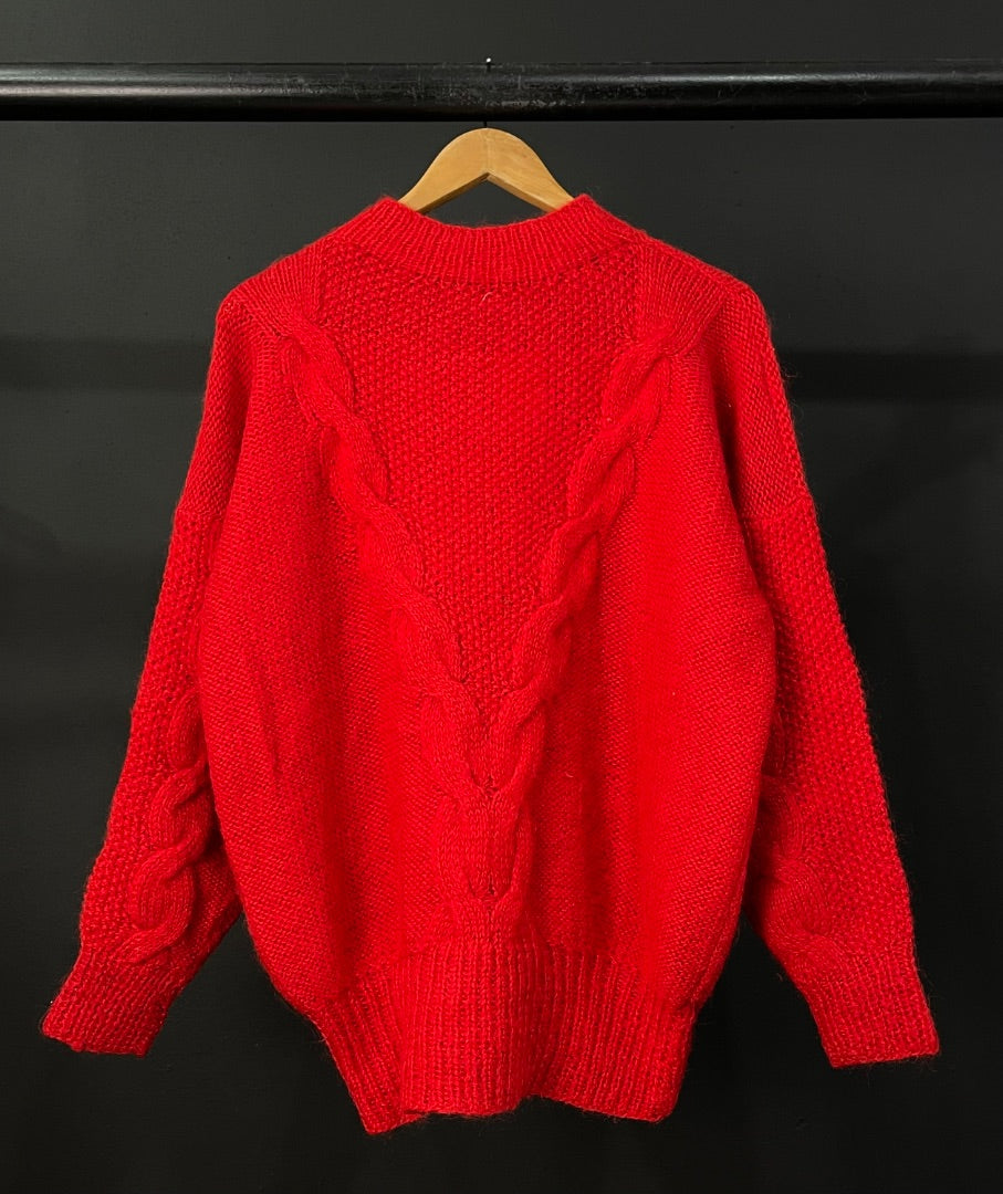 SIN MARCA Sweater Rojo Talle L
