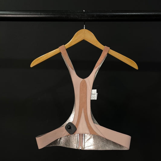SIN MARCA Chaleco Corto Rosa Talle S