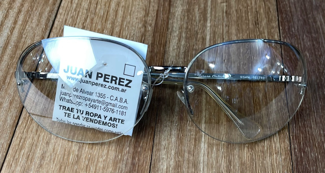 CALANDRA Lentes de Sol Transparente Talle Unico