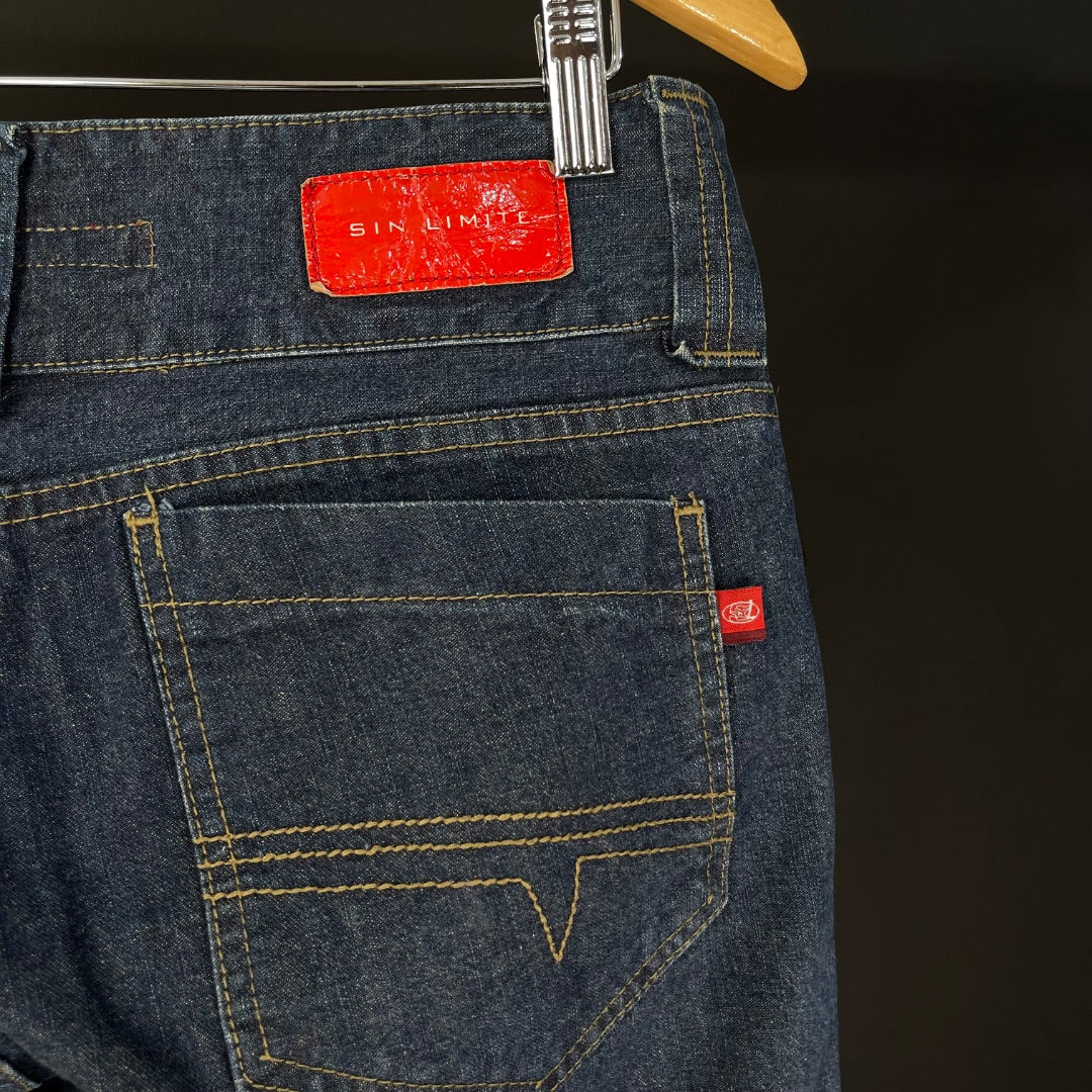 SIN MARCA Pantalon Azul Talle 38