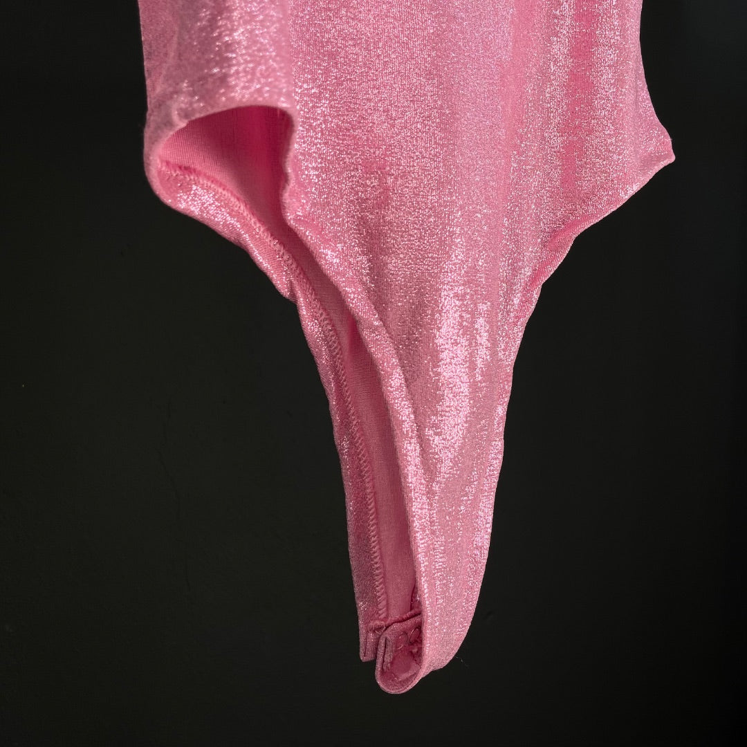 SIN MARCA Body Rosa Talle 1