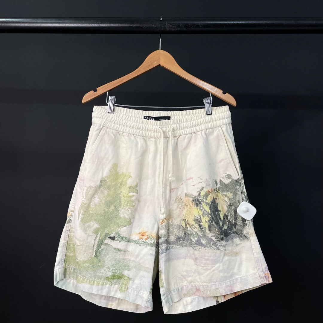 ZARA  Short  Varios  Estampado  Talle M