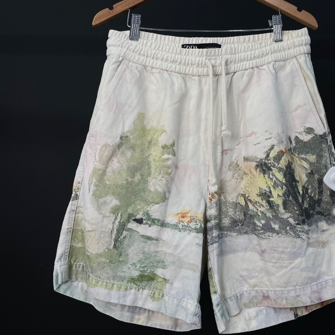 ZARA  Short  Varios  Estampado  Talle M
