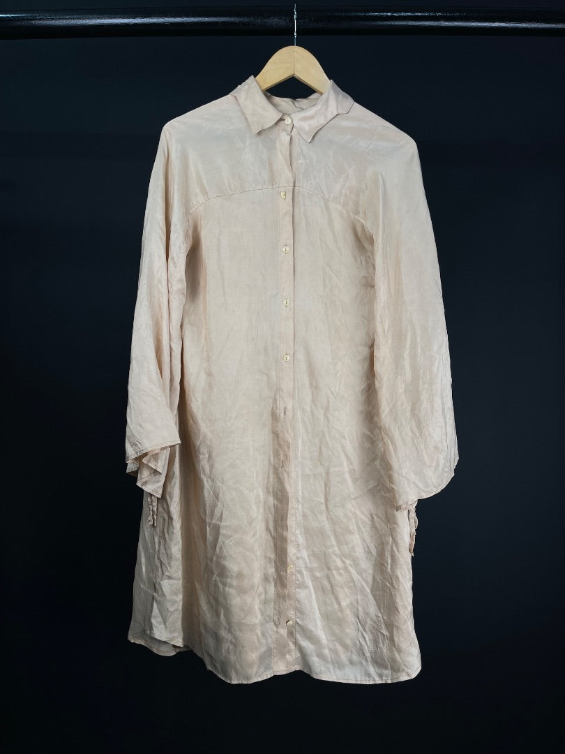 HOUSE OF MATCHING COLOURS  Blusa Manga Larga  Beige  Talle M