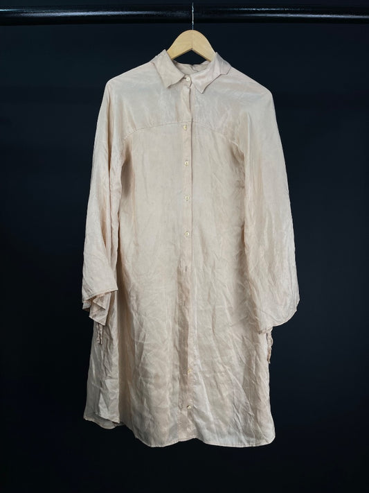 HOUSE OF MATCHING COLOURS  Blusa Manga Larga  Beige  Talle M