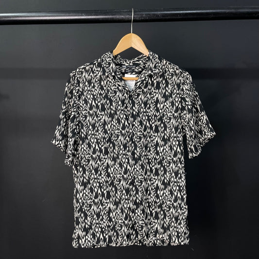 ZARA  Camisa Manga Corta  Varios  Estampado  Talle S