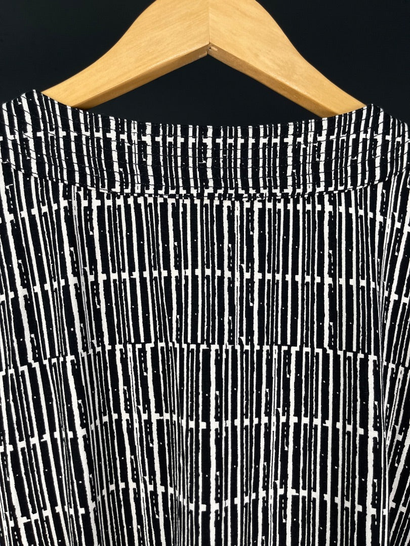 ANN TAYLOR Vestido Manga Larga Varios  Estampado Talle 14