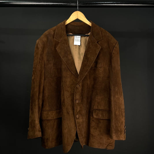 SIN MARCA Saco Marron Talle XL