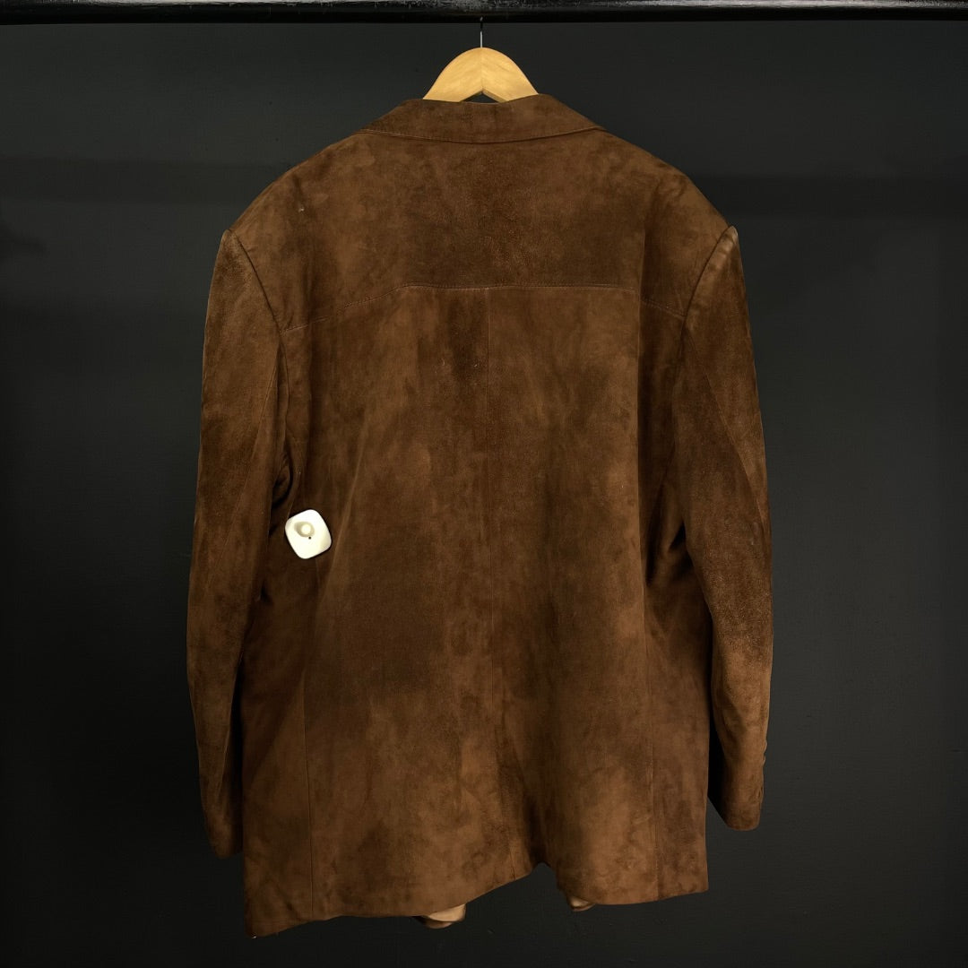 SIN MARCA Saco Marron Talle XL
