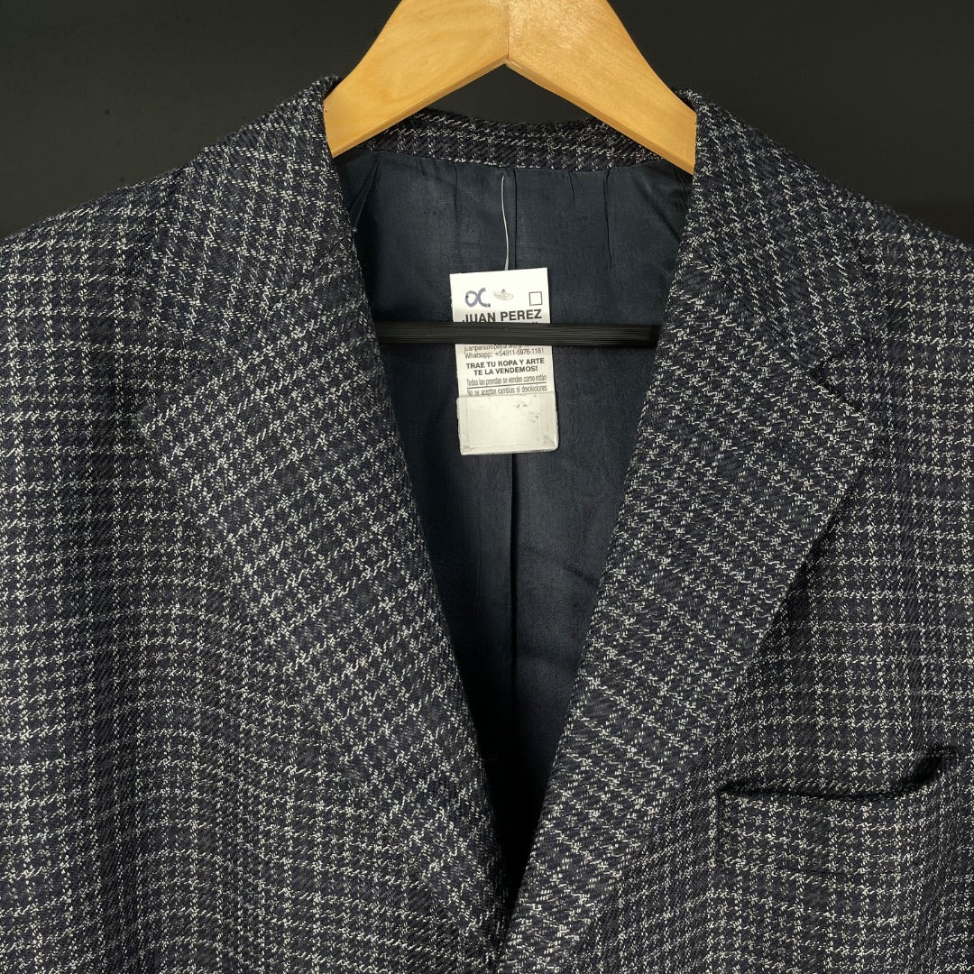 PIERRE CARDIN Saco Varios  Cuadrille Talle XL