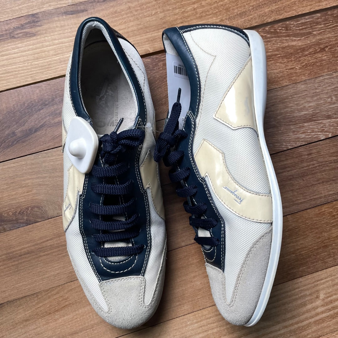FERRAGAMO  Zapatos Otros  Varios Beige y Azul  Talle 41