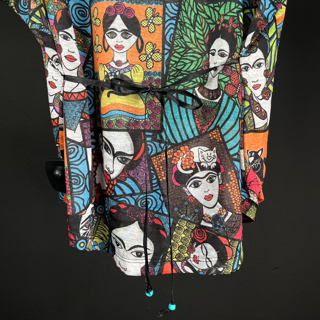 SIN MARCA Blusa Varios  Estampado Talle 2