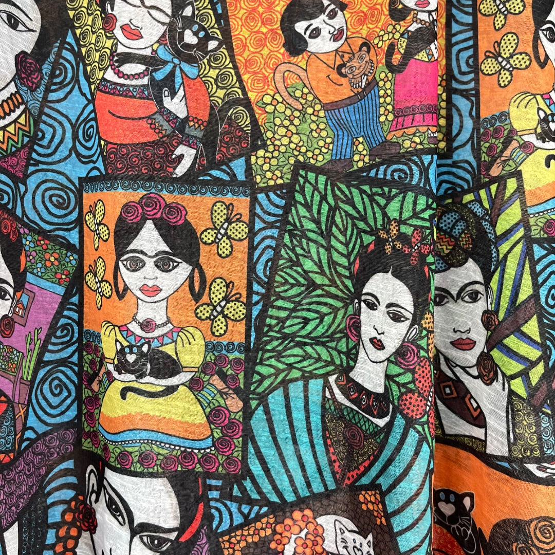 SIN MARCA Blusa Varios  Estampado Talle 2