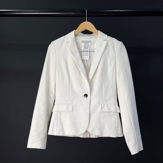 H&M Saco Blanco Talle 34