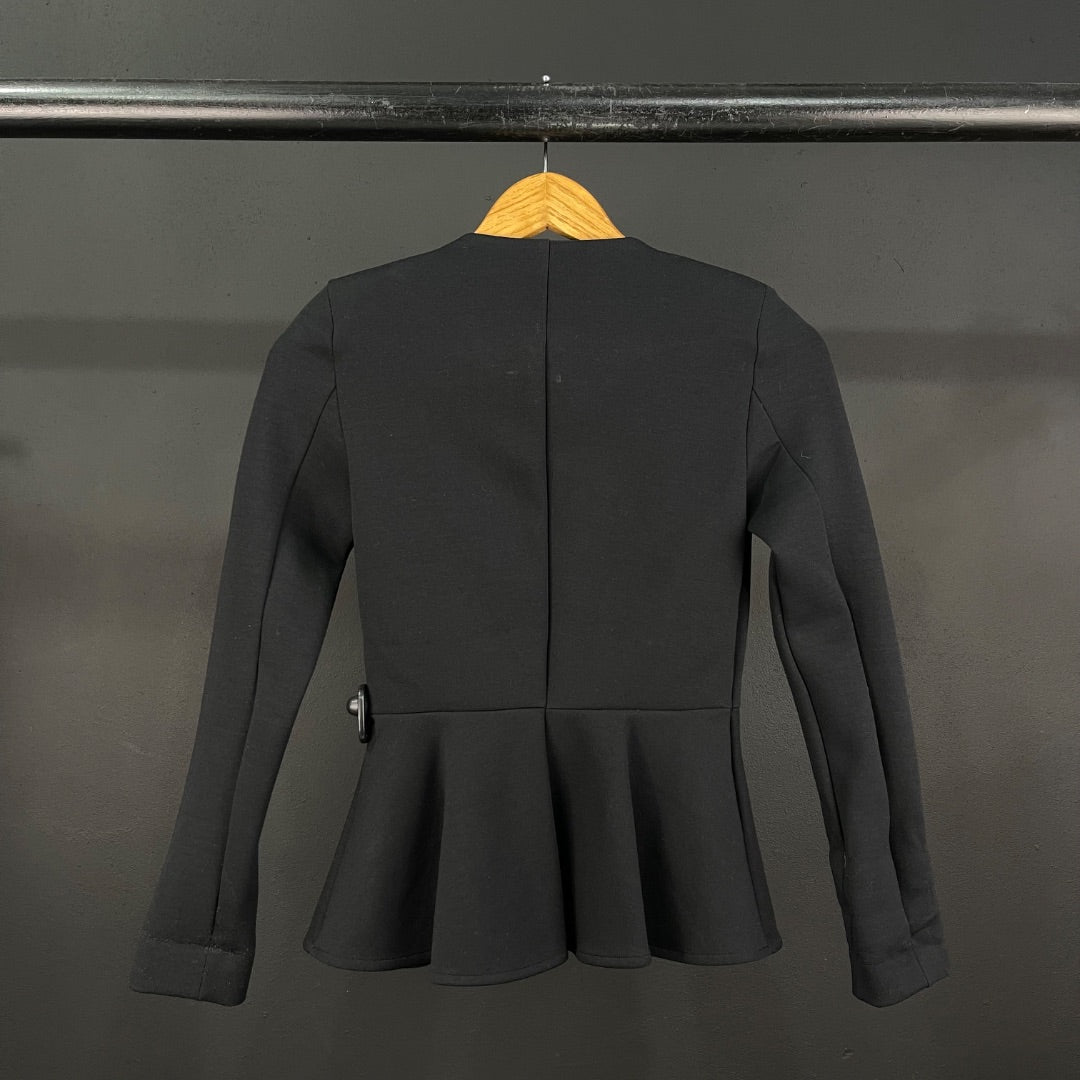 TOP SHOP Saco Negro Talle 34