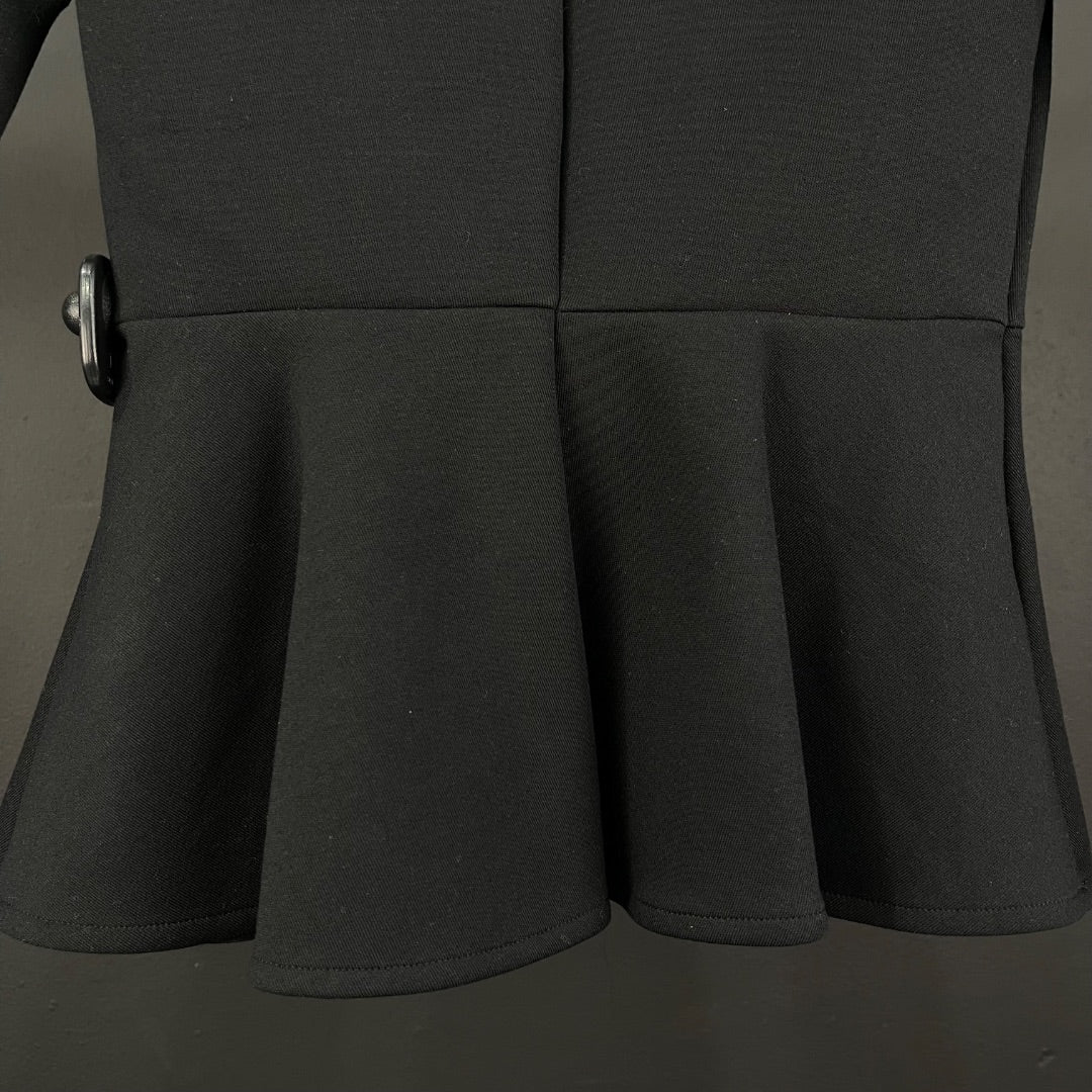 TOP SHOP Saco Negro Talle 34