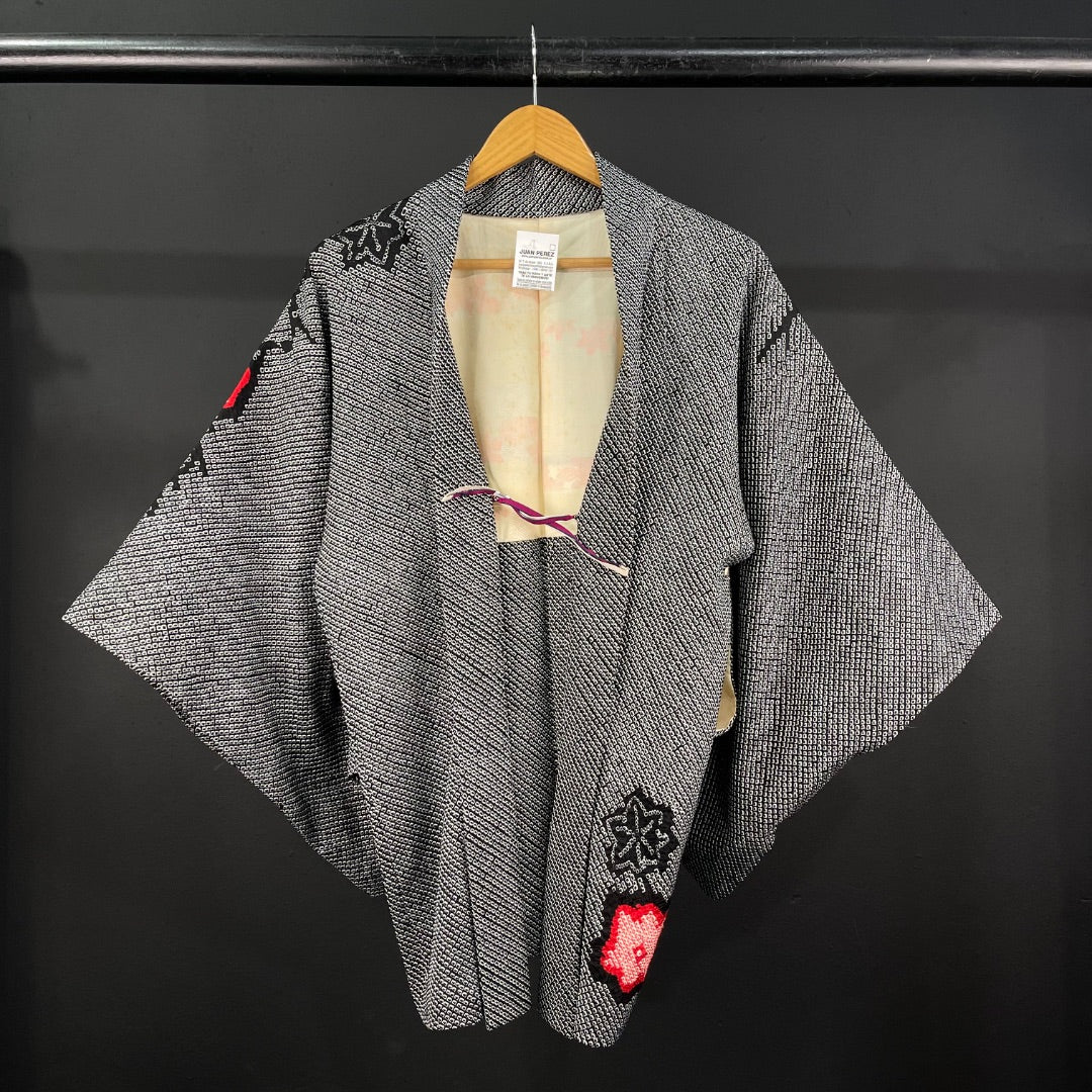 SIN MARCA  Kimono Corto  Varios Blanco Y Negro  Talle M