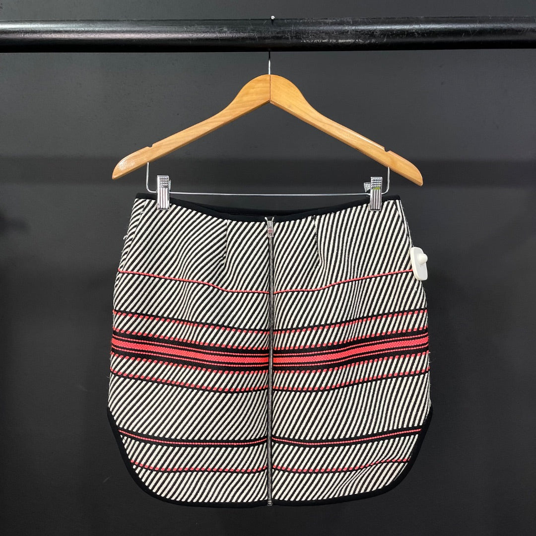 RAG & BONE  Pollera Mini  Varios Rayado  Talle M