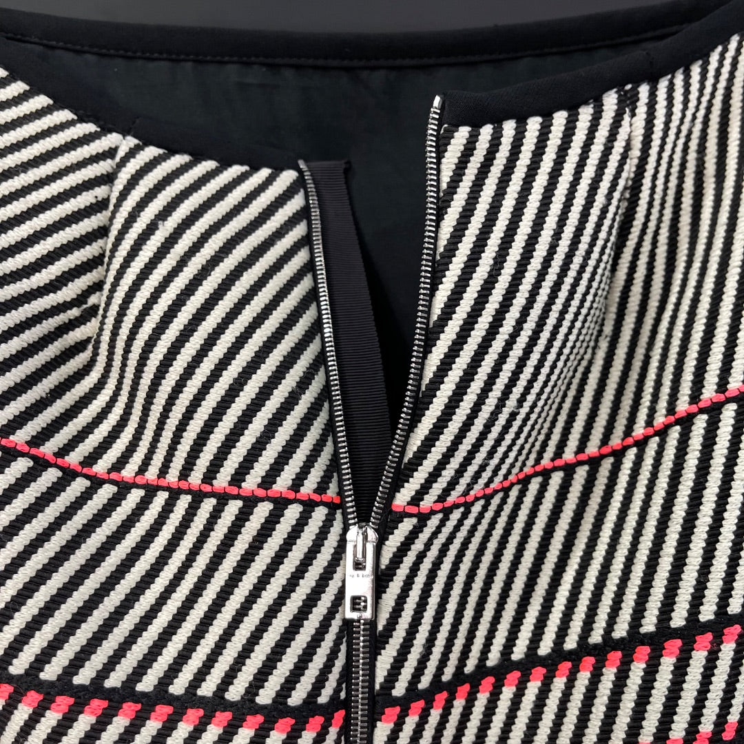 RAG & BONE  Pollera Mini  Varios Rayado  Talle M