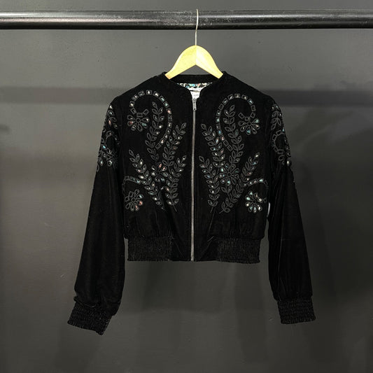 ZARA  Campera  Negro  Talle M