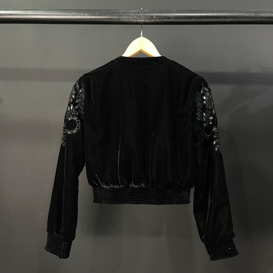 ZARA  Campera  Negro  Talle M