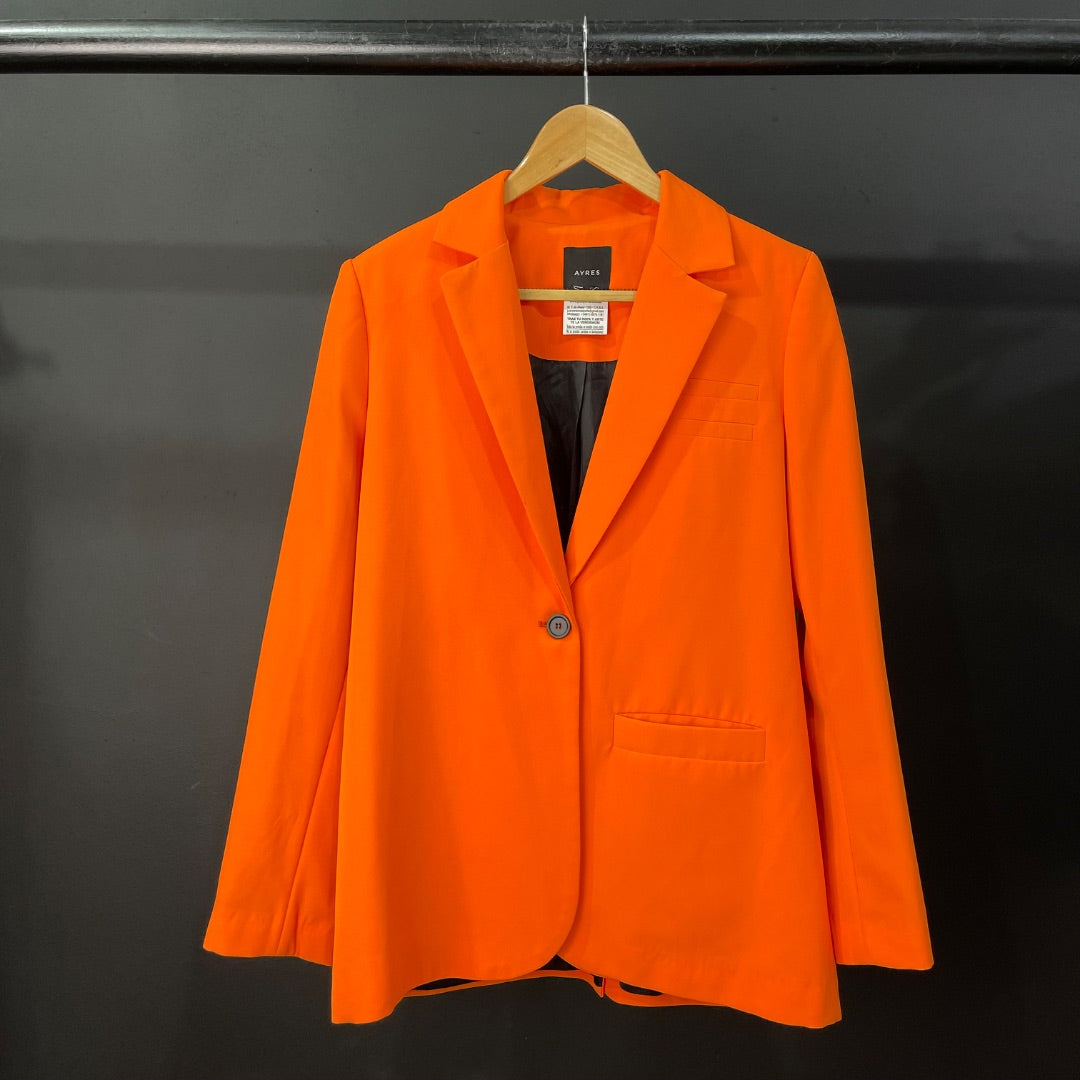 AYRES Saco Naranja Talle S