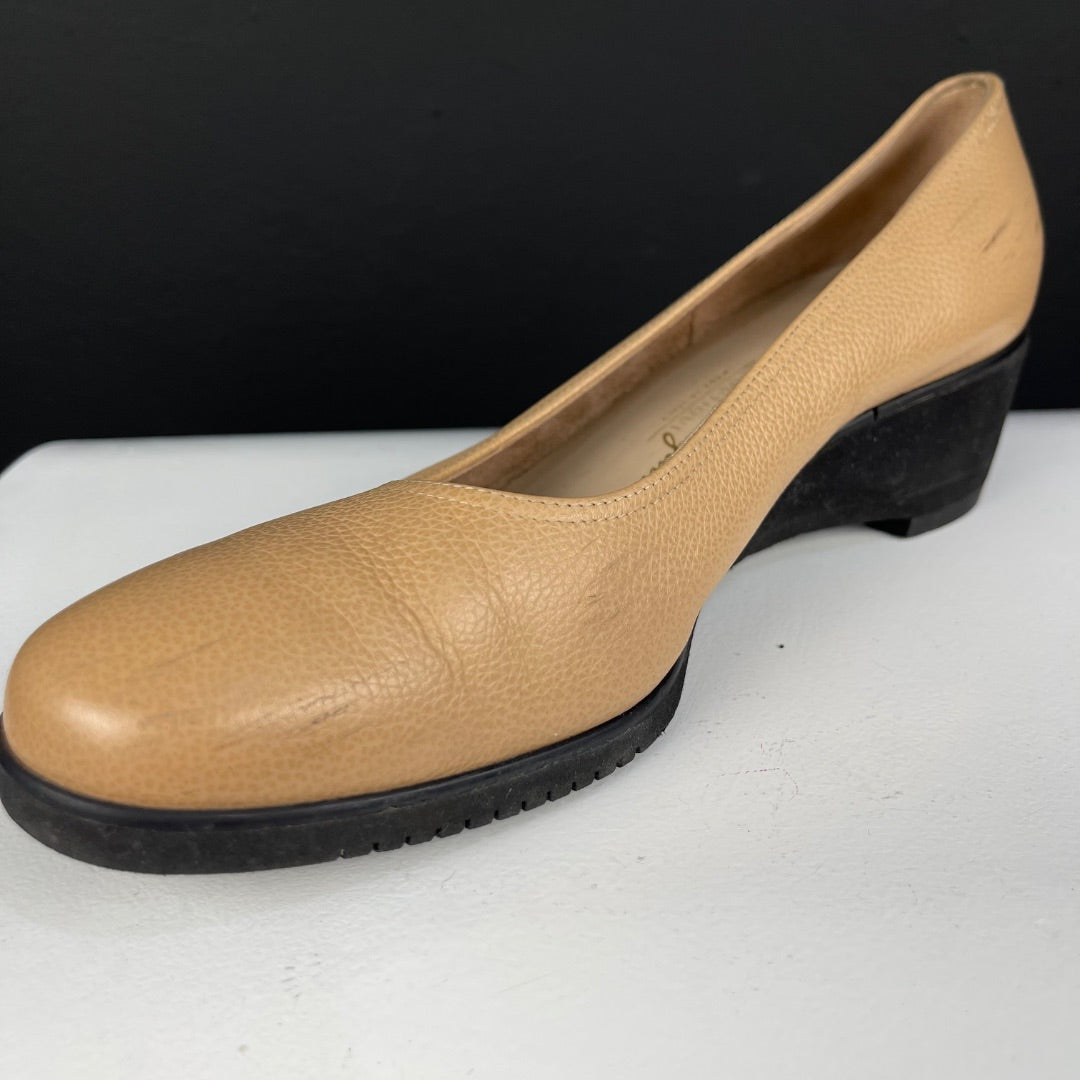 FERRAGAMO Zapatos Beige Talle 38,5