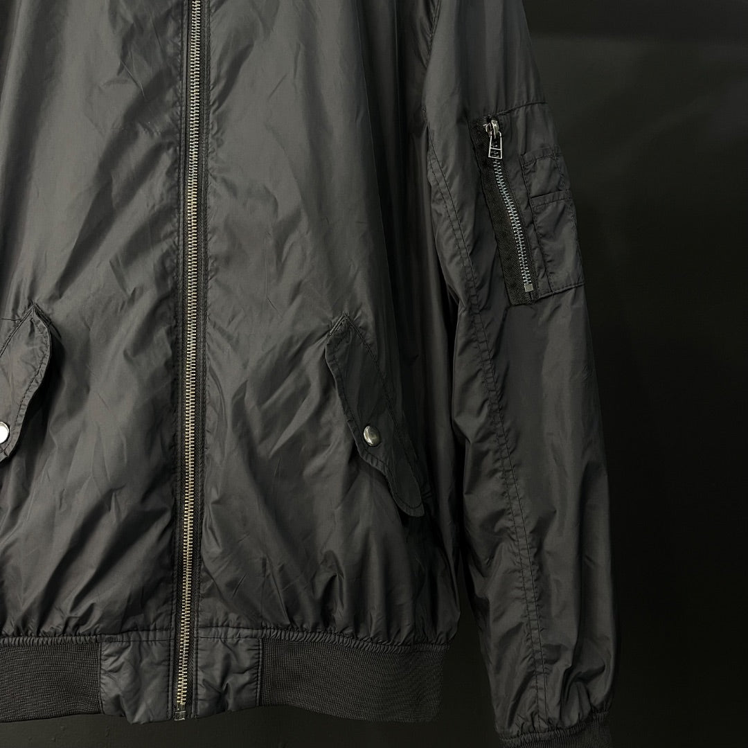 H&M Campera Negro Talle S