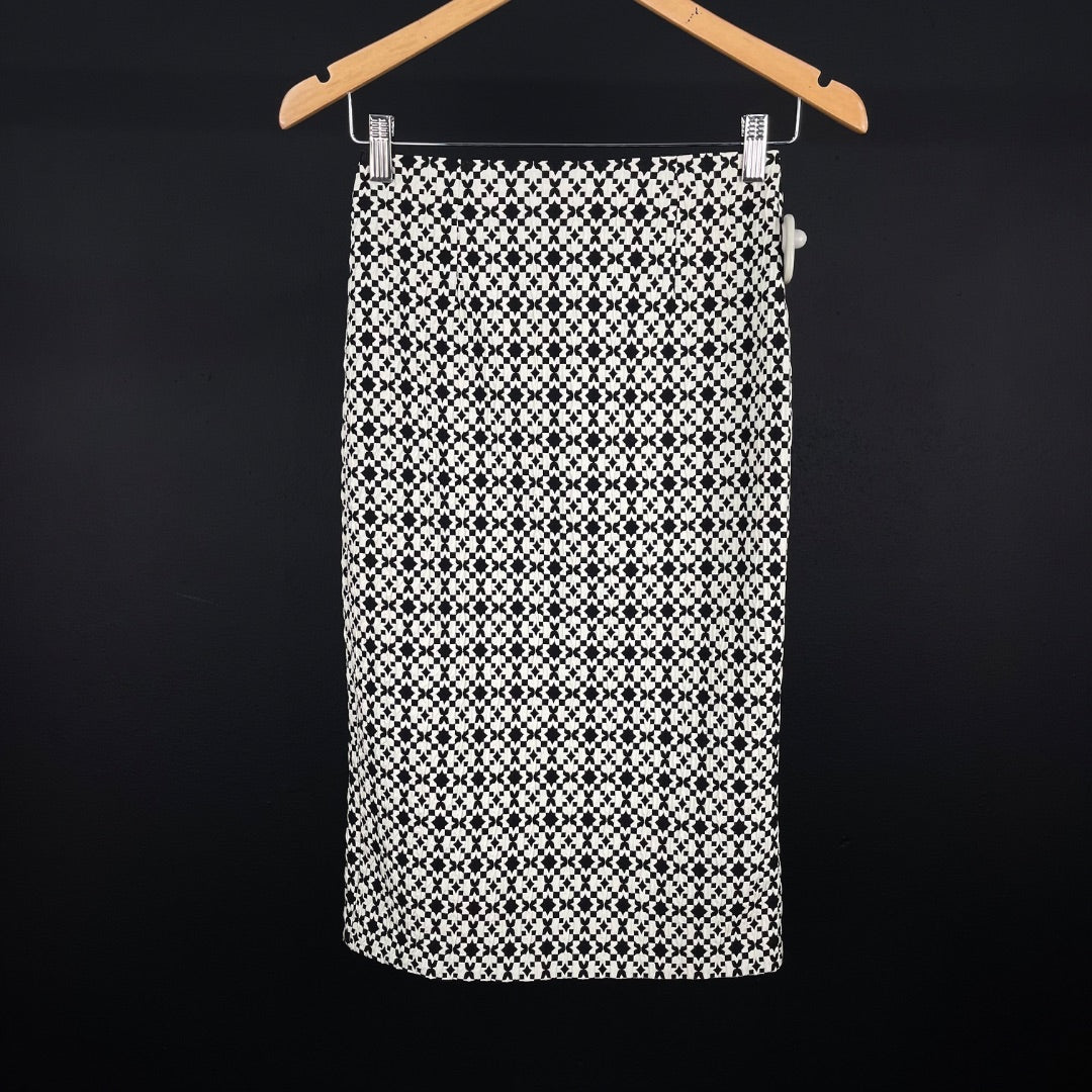 ZARA Pollera Larga Varios  Estampado Talle XS