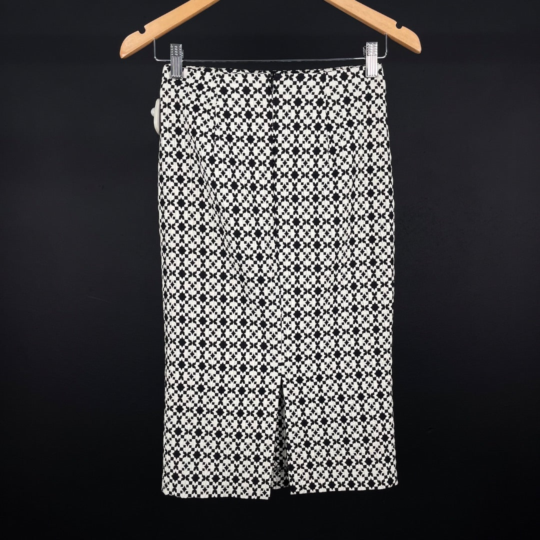 ZARA Pollera Larga Varios  Estampado Talle XS