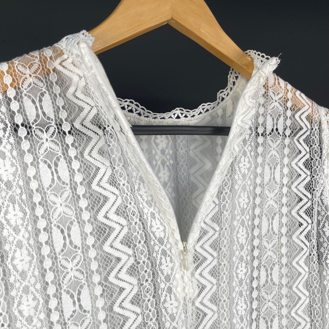 ZARA Musculosa Blanco Talle M