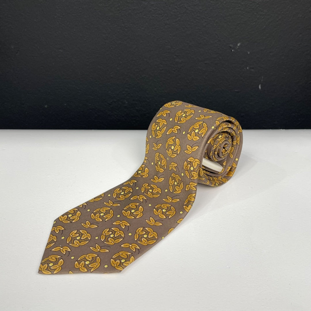 HERMES  Corbata  Color Varios  Estampado  Talle Unico