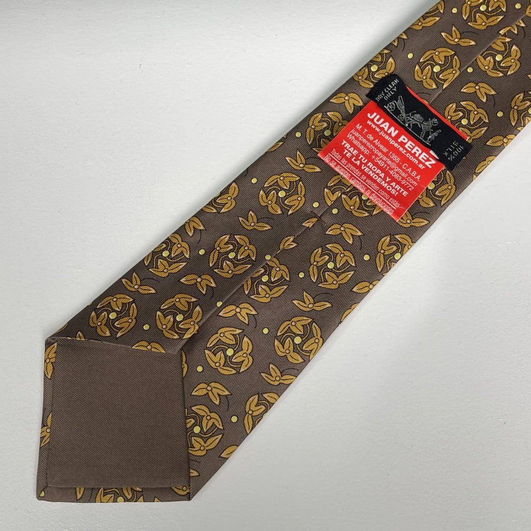 HERMES  Corbata  Color Varios  Estampado  Talle Unico