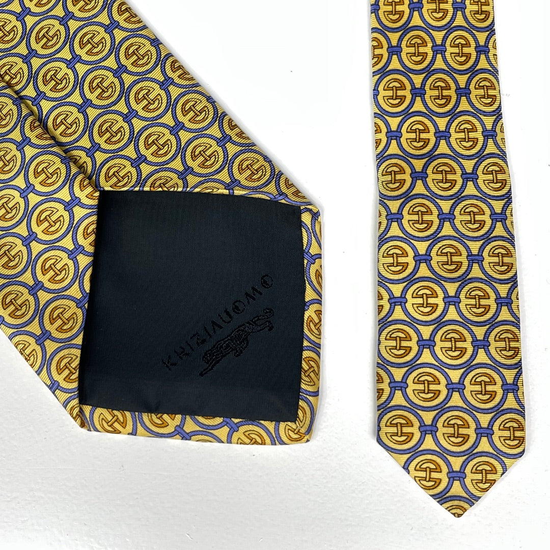 KRIZIA  Corbata  Color Varios  Estampado  Talle Unico