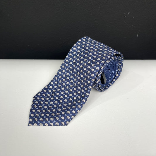 PIERRE CARDIN Corbata Azul Talle Unico