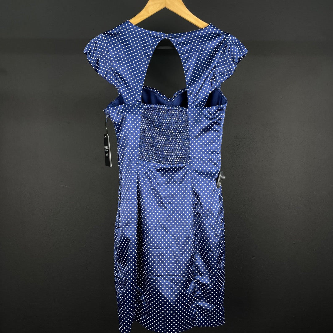 GUESS Vestido Manga Corta Varios Lunares Talle 8