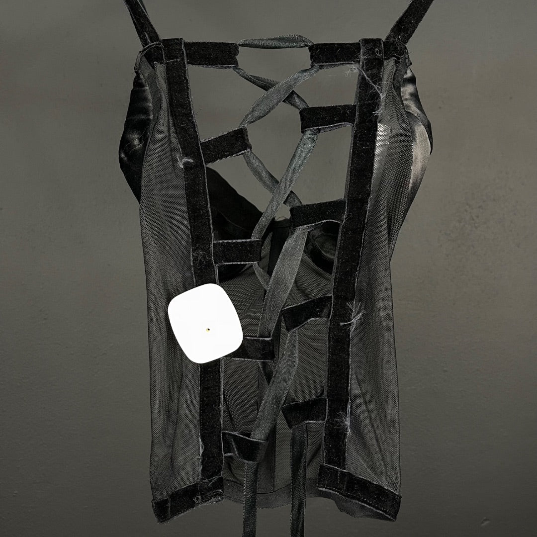 SIN MARCA Corset Negro Talle 1